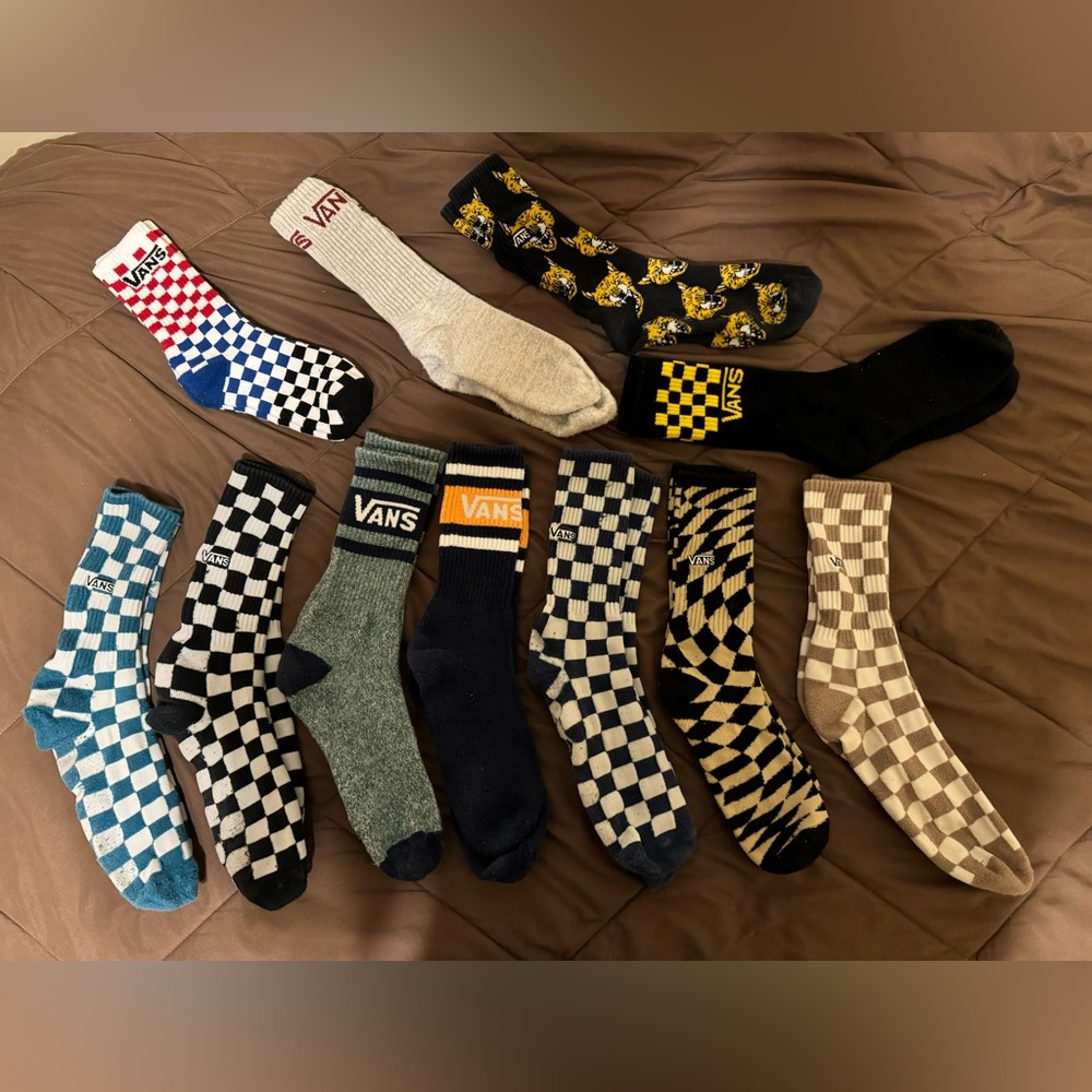 Vans, DGK, SkaterSocks, Pokemon Pre Owned Socks.